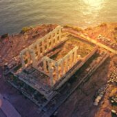 Temple-of-Poseidon-Cape-Sounio-Athens-Spring-City-Break-by-Rent-A-Greek-Home-Path-Tarvel-Designs The Temple of Poseidon at Cape Sounio from above. Located right next tpo the beach makes it an ideal destination for a Spring City Break