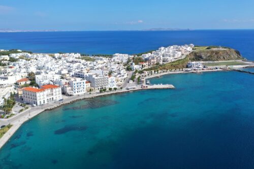 Aerial,Drone,Photo,Of,Iconic,Main,Town,And,Port,Of Aerial,Drone,Photo,Of,Iconic,Main,Town,And,Port,Of